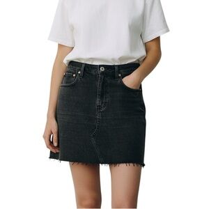 Levi's Denim Mini Skirt Black